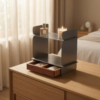 Drawer Base Display Rack Flat Shelves Shelf Organizer Side Panels
