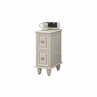 Princess design Narrow Storage Cabinet Space-Saving Narrow End Table Sturdy Construction Nightstand flexible Design for Children, Apartment Dwellers, Homeowners, Small Spaces, Hallway, Living Room