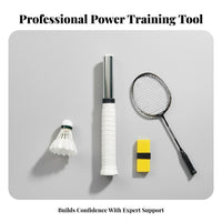 Badminton Swing Instructor Portable Badminton Power Instructor Sound-Producing Swing Stick Non-Slip Grip Sports Equipment
