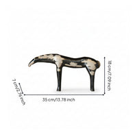 Ceramic Animal Figurine Elongated Home Decor Collectible House Decoration