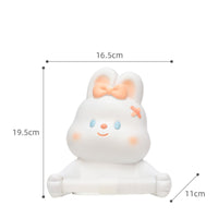 Decorative Cartoon Panda Toilet Paper Holder Long-Lasting Cartoon Roll Paper Holder Multi-Purpose Wall Mounted Creature Tissue Rack Original Design for Kitchen, Restaurant