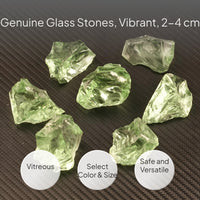 Aquarium glass crystals decor