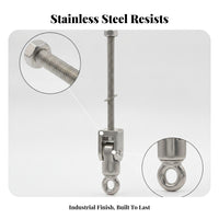 12-Millimeter Swivel Swing Hanger 150 Mm Threaded Swing Hanger
