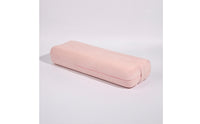 Physical Meditation Bolster Removable Cover Physical Meditation Pillow Suede-Like Bolster Pillow for Yogis, Beginners, Stretching, Home Practice