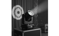 GOBO Effects 200W Beam Moving Light Multiple Built-in Patterns LED Beam Moving Head DMX512 Control Pattern Effect Light Wide Rotation Range for DJs, Event Planners, Live Performance, Bar, Wedding, DJ Booth