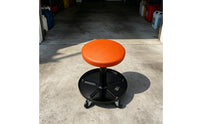 Workshop Stool with Tool Tray Padded Seat Work Seating Easy to Clean
