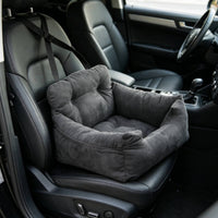 Double Pet Car Sofa Large Capacity Car Trunk Dog Bed Soft Pet Travel Bed Safety Tethers for Drive Trips