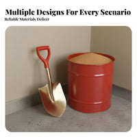 Heavy Duty Firefighting Sand Shovel Long-Lasting Fire Shovel Sturdy Portable Digging Tool Multipurpose for Safety Officers, Property Managers, Warehouses, Factories, Public Buildings, Snow Removal