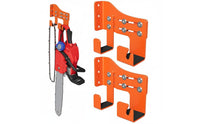 2 Pieces Logging Tool Wall Storage Space-Saving Logging Tool Hook Rack Heavy-Duty Organization System for Shed, Outdoor