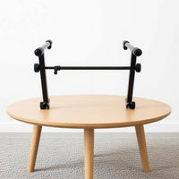 Double Tier Keyboard Stand Heavy Duty Double Keyboard Stand Portable 2-Tier Synthesizer Rack for Artists
