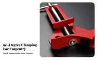 Aluminum Alloy Right Angle Clamp Versatile 90 Degree Corner Clamp L-Shaped Clamping Square Easy to Use Workshop Supply
