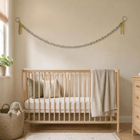 Hand-Woven Macrame Toy Hammock Wall Decor for Stuffed Animals and Photos