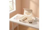 DIY Jewelry Box Kit Multi-Compartment Jewelry Box with Gift Bag Creative Toy for Girls