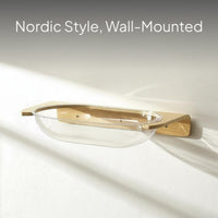 Wall-Mounted Solid Wood Modular Cat Climbing Set