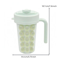 Ice-Making Cup Side Handle Ice Maker Cup Easy Release Drinkware