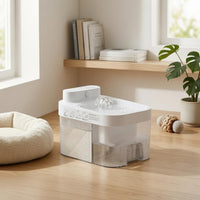 Circulating Drinking Water Dispenser Top Basin Cat Water Dispenser Central Outlet Automatic Cat Water Dispenser