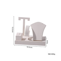 Jewelry Display Stand Large Capacity Freestanding Jewelry Organizer Space-Saving