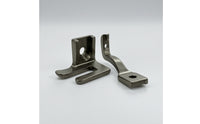 2 Pieces Stitching Apparatus Presser Feet Universal Stitching Apparatus Feet Silver Toned Hardware for Hobbyists