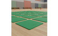 Multi-Functional Soccer Agility Grid Long-Lasting Footwork Training Mat Eco-Friendly Material for Outdoor