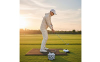 Curved Golf Swing Training Aid Rigid Golf Arm Corrector Padded for Golfers, Beginners, Range Sessions, Home Practice Exercises