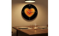 Round Wall Clock Dot Indicators Home Decor