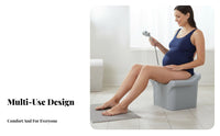 Waterproof Backless Shower Seat Non-Slip Bathing Chair Lightweight Bathroom Safety Equipment High Load Capacity for Women, Disabled Individuals, Post-Surgery Patients, Bathtub, Home