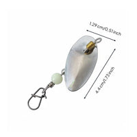 Quick Change Blade Freshwater Saltwater Lure Making Part Hand-Tied Fishing Tackle for Bass Fishermen