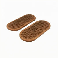 Wooden Foot Massage Board Tree Engraving Foot Massage Board Relaxation Tool Extended Physical Wellness Acupressure