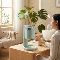 Soft Serve Ice Cream Machine with Dispenser 1000ml Ice Cream Maker Swirled Appliance Automatic for Families