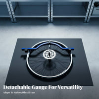 Wheel Dishing Gauge Adjustable slider Truing Stand Centering Tool Aluminum Alloy Body wheel loop Centering Gauge for Workshop