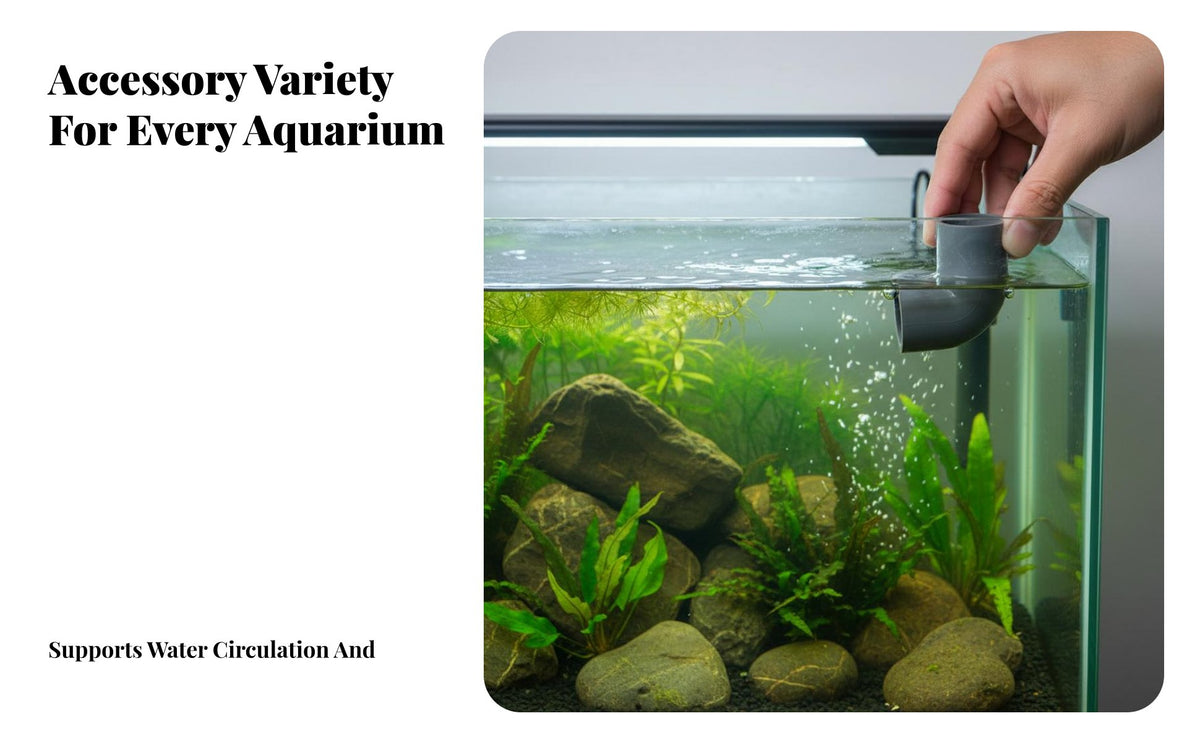 Aquarium PVC Pipe Fittings Leakproof Seal Fish Tank Water Pipe Thickened Wall PVC Tank Fitting for Sump Filtration