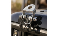 Hood Light Bracket Adjustable Hood Clamp No-Drill Bracket Heavy-Duty Clamp-on Mount Universal for off-Roaders, Camping