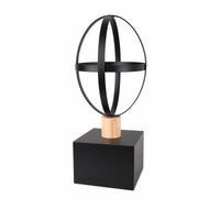 Table Decor Tabletop Hat Stand Minimalist Matte Black Decorative Hat Rack