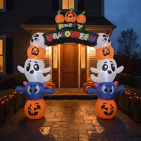Halloween Inflatable decoration Archway Outdoor Archway Spooky Inflatable Arch for Party Entrance