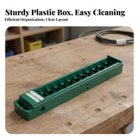 Wrench Storage Case Keeps Organized Organizer Set Quick Access Tool Drawer Organizer for Handymen, Garage, Auto Repair Shop, Workstation