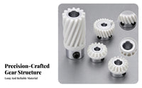 4 Pieces Wear-Resistant Sewing Machine Gear Set Precision Drive Gear Set White