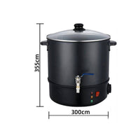 Large Capacity Stainless Steel Depilatory Melter Easy to Clean Electric Depilatory Warmer Stable Heating Beauty Equipment Heat-Resistant for Salon Professionals, Beauticians, Spa