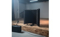 Noise Reduction Audio Record Device Isolation Barrier Desk and Stand Mountable Studio Mic Soundproof Screen Adjustable Angle Foldable Vocal Reflection Filter Quick Setup for Podcasters, Musicians, Streamers, Desktop