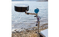 Fishing Tray Bridge Bracket Articulated Mounting Arm Adjustable for Anglers