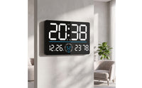 LED Digital Wall Clock Digital Wall Clock High-Contrast for Office, Bedroom