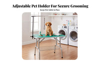 Pet Grooming Table Non-Slip & Waterproof Tabletop Pet Grooming Table with Arm Stable Structure Animal Supplies for Home Groomers