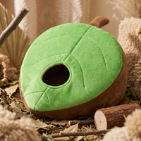 Hamster Hideaway with Cushion Leaf Shaped Hamster Bed Soft Cage Accessory for Hamsters