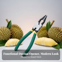 Durian Unseal Er Tool Easy to Use Durian Shell Splitter Fruit Ing Pliers Labor-Saving Kitchen Gadget Stainless Steel Blade