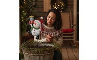 Snowman Garden Stake Christmas Snowman Stake Decoration Yard Decor Holiday Outdoor