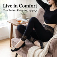 Leggings for Women UK Soft Modal Material with High Waist, Ladies Stretch Wear for Spring Autumn Everyday Use, Breathable Activewear