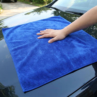 Cobalt Microfibre Cloth and Microfibre Towel, Super Absorbent Cloth for Car Washing and Glass, Quick Dry Towel for Interior Cleaning