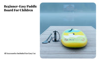 Child S Inflatable Paddle Board Wide Stable Design Child S Paddleboard Board children's Paddleboard Set Safety Leash Included