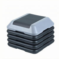 Aerobic Step Base Rectangular Step Aerobics Base Rounded-Edge