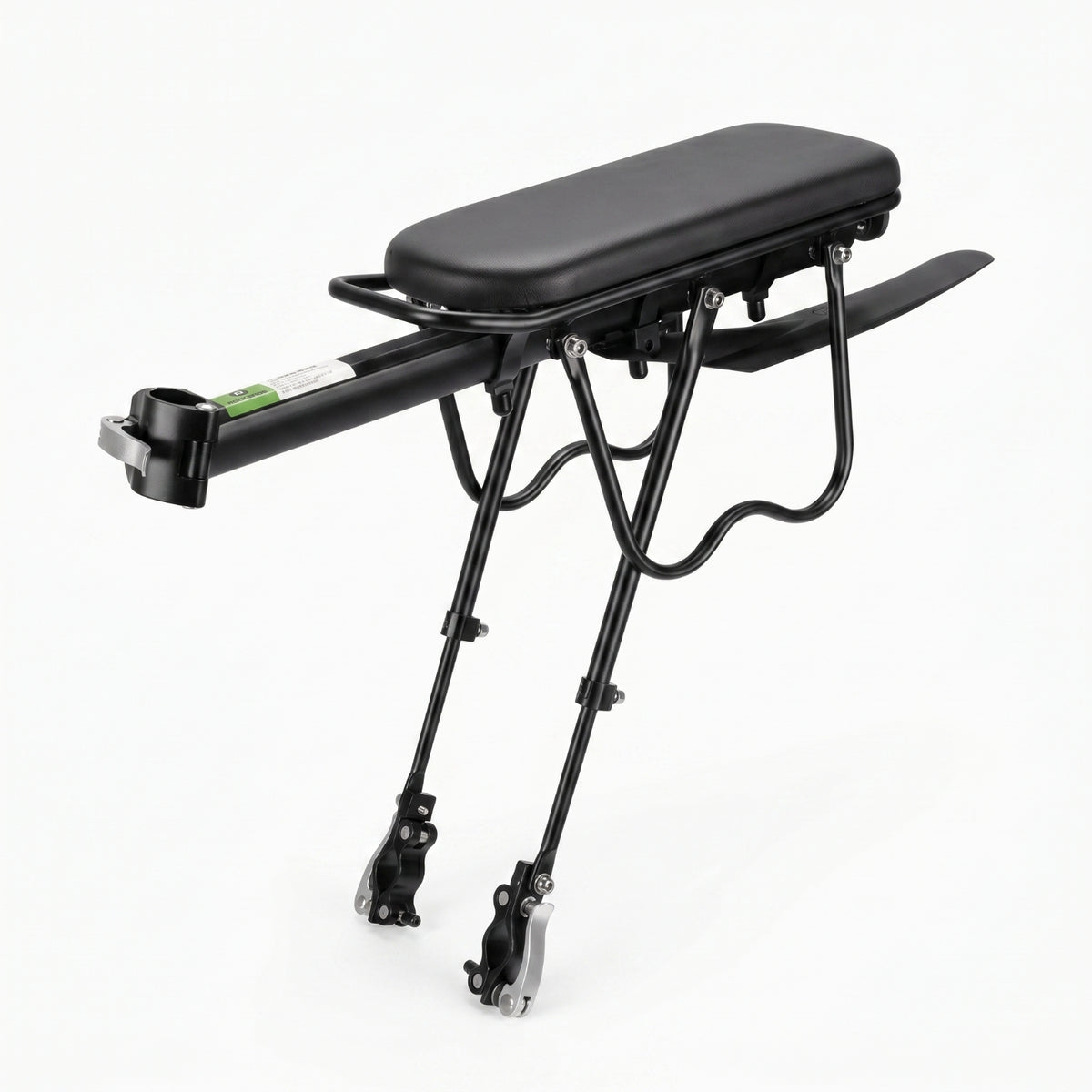 Aluminum Alloy Bike Rack with Quick-Release Clamps Lightweight Rear Rack with Support Arms Sturdy Long-Lasting for Commuters, Cyclists, Commuting, Touring