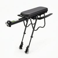 Aluminum Alloy Bike Rack with Quick-Release Clamps Lightweight Rear Rack with Support Arms Sturdy Long-Lasting for Commuters, Cyclists, Commuting, Touring